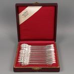 Delheid Frères - Oestervork (12) - .800 zilver, Antiek en Kunst