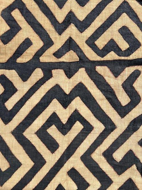Nr.5 bande en tissu de raffia - Tapis - 355 cm - 60 cm, Antiek en Kunst, Kunst | Niet-Westerse kunst