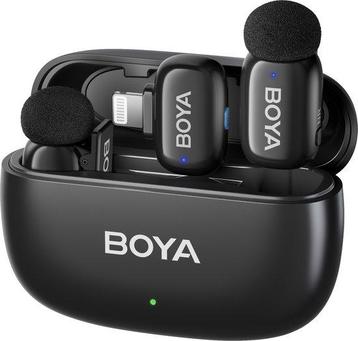 Boya MINI 15 | 2.4 GHz Ultra-Mini Wireless Microphone (Bl..., Musique & Instruments, Microphones, Verzenden
