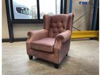 Veiling - Fauteuil Monarch - velvet - oud roze