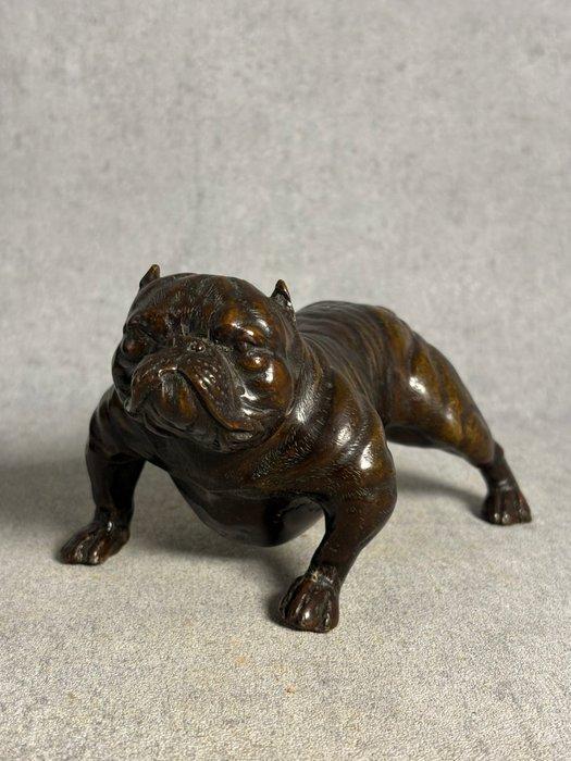 Beeld, Hond - 10 cm - Brons, Antiek en Kunst, Curiosa en Brocante