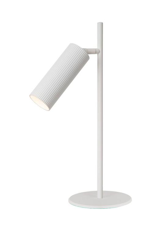 Lucide CLUBS - Bureaulamp - 1xGU10 - Wit, Huis en Inrichting, Lampen | Tafellampen, Nieuw, Verzenden