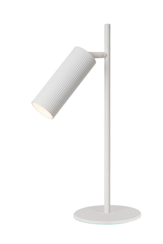 Lucide CLUBS - Bureaulamp - 1xGU10 - Wit, Huis en Inrichting, Lampen | Tafellampen, Nieuw, Verzenden