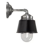 Stal- & Boerderijlampen Kostas 90 Muurlamp Zwart, Tuin en Terras, Buitenverlichting, Verzenden, Nieuw