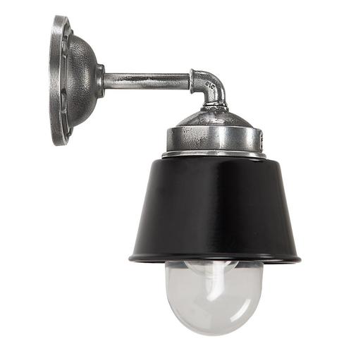 Stal- & Boerderijlampen Kostas 90 Muurlamp Zwart, Tuin en Terras, Buitenverlichting, Verzenden