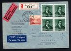 Zwitserland 1940/1942 - Pestalozzi III in blok van 4 op, Postzegels en Munten, Postzegels | Europa | België, Gestempeld