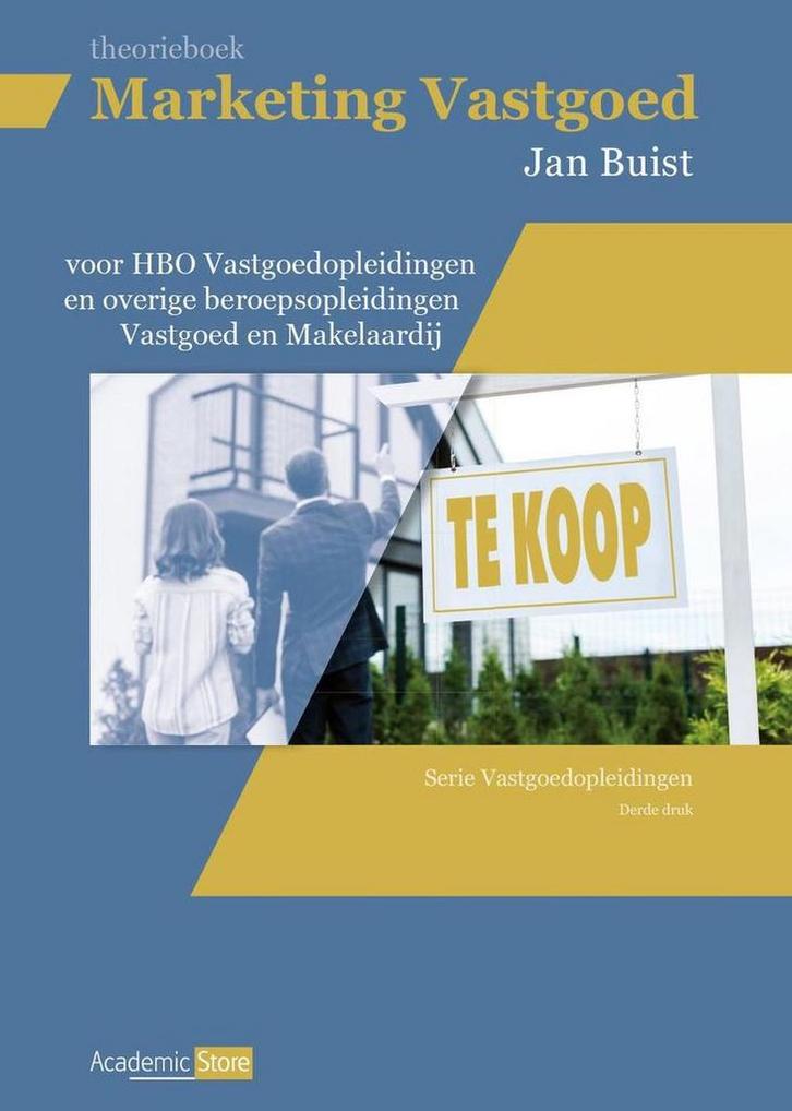 Marketing Vastgoed / Serie Vastgoed Opleidingen / 8, Boeken, Schoolboeken, Zo goed als nieuw, Verzenden