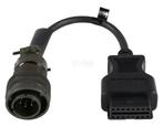 Jaltest Steyr 6 Pins OBD - 16 Pins OBD2 Verloopkabel Verbran, Verzenden, Nieuw