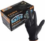 SATRA Nitril handschoenen met grip, poedervrij maat M (100st, Bricolage & Construction, Lunettes de protection, Ophalen of Verzenden