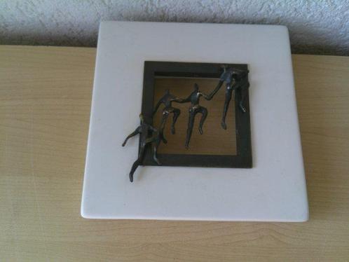 Artihove - Corry Ammerlaan - sculptuur, OP WEG - 17 cm -, Antiek en Kunst, Curiosa en Brocante
