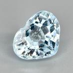 Zonder minimumprijs Blauw Aquamarijn - 3.84 ct -, Handtassen en Accessoires, Edelstenen, Nieuw