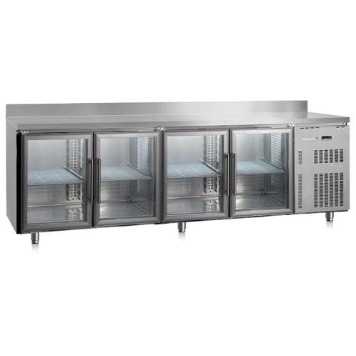 Koelwerkbank | SOFTLINE | 488L | 4 Glasdeuren (2/3 GN) |, Zakelijke goederen, Horeca | Keukenapparatuur, Nieuw in verpakking, Verzenden