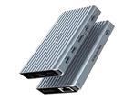 Universeel - Laptopdockingstation - 11-in-1 - Triple Display, Verzenden, Zo goed als nieuw
