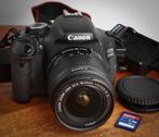 Canon EOS 600D + EF-S  18-55 mm  1: 3,5-5,6 IS II Digitale, Nieuw