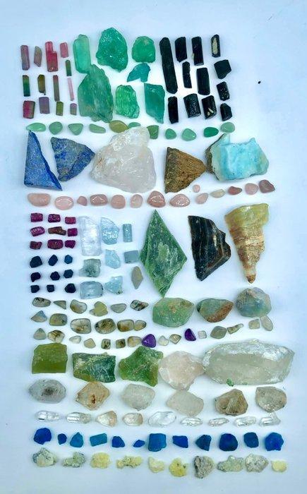 Verbazingwekkende 25 verschillende mineralen: robijn,, Verzamelen, Mineralen en Fossielen