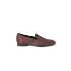 Louis Leeman Burgundy Jacquard Slipper Loafer750$ -, Nieuw