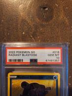 Pokémon - 1 Graded card - Blastoise 018 - PSA 10 - Sword &, Hobby en Vrije tijd, Verzamelkaartspellen | Pokémon, Nieuw