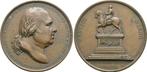Brons medaille Reiterstatue Heinrichs Iv 1817 Frankreich:..., Verzenden