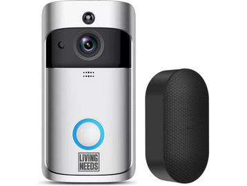 Living Needs Videodeurbel - Draadloos - HD Camera met, Verzenden