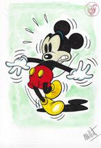 Millet - 1 Watercolour - Mickey Mouse - Vintage Style, Nieuw