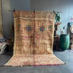 Vintage Marokkaanse Boujad tapijt - Met de hand geweven, Huis en Inrichting, Stoffering | Tapijten en Vloerkleden, Nieuw