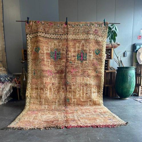 Vintage Marokkaanse Boujad tapijt - Met de hand geweven, Huis en Inrichting, Stoffering | Tapijten en Vloerkleden