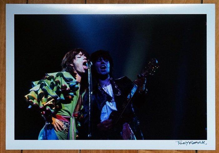 Tony Frank (1941–) - Rolling Stones Frankfort 1976, Antiek en Kunst, Kunst | Schilderijen | Modern