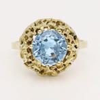 Ring - 14 karaat Geel goud Spinel, Handtassen en Accessoires, Ringen, Nieuw