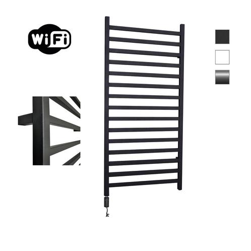 Elektrische Radiator Sanicare HWV - Qubic Met Wifi 126,4x60, Doe-het-zelf en Bouw, Sanitair, Overige typen, Nieuw, Chroom, Ophalen of Verzenden
