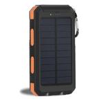 Solar Charger 20.000mAh met Zaklamp - Externe Powerbank, Télécoms, Verzenden