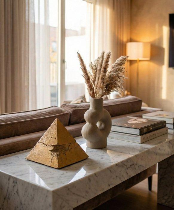 TRASCENT PYRAMID, serie limitata, versione small rame, Antiek en Kunst, Kunst | Designobjecten