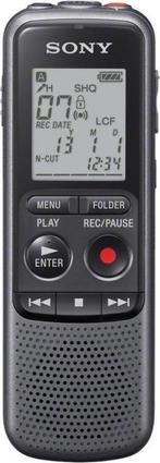 Voicerecorder- 4GB - Donkergrijs Sony ICD-PX240 digitaal..., Musique & Instruments, Microphones, Verzenden