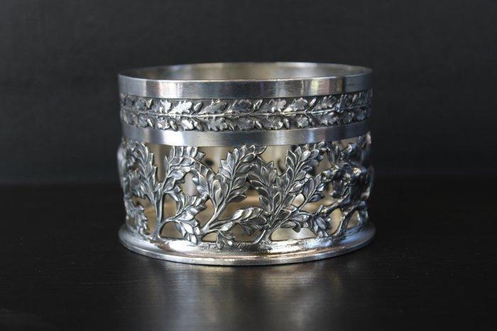WMF / Geislingen - Flessenonderzetter - Art Nouveau jacht, Antiek en Kunst, Kunst | Designobjecten