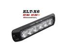 ELT-X6 LED Flitser 6 x 3 watt ECER65 Klasse 2 IP67 IP69K CE, Ophalen of Verzenden