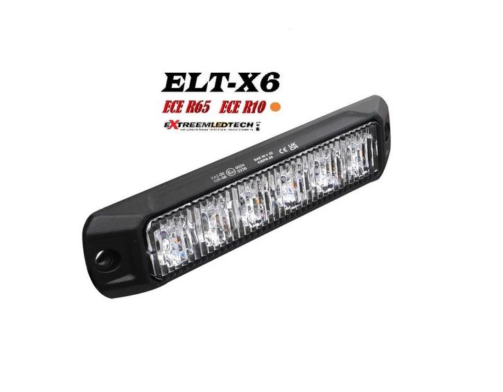 ELT-X6 LED Flitser 6 x 3 watt ECER65 Klasse 2 IP67 IP69K CE, Autos : Pièces & Accessoires, Éclairage, Enlèvement ou Envoi