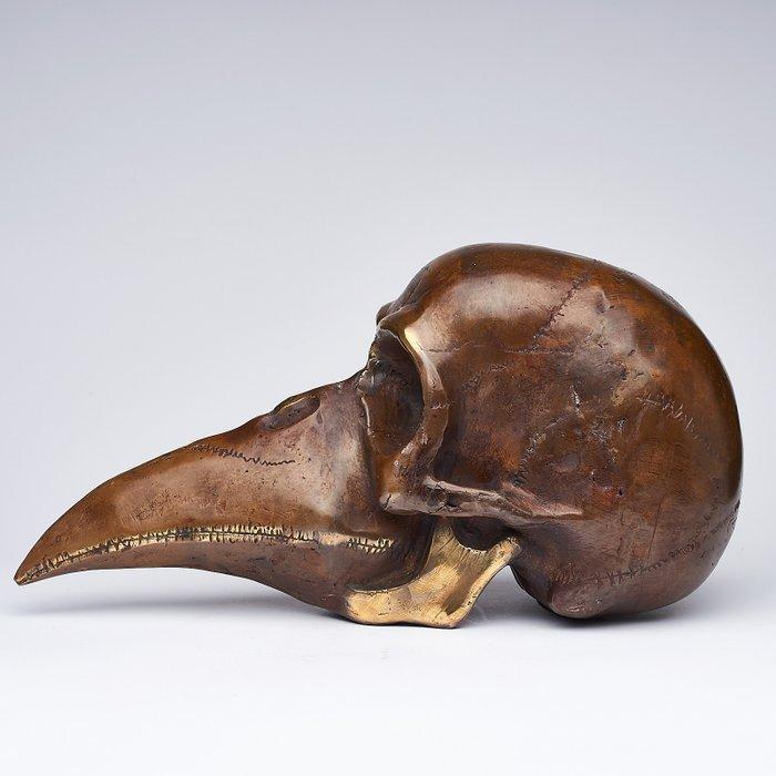 sculptuur, NO RESERVE PRICE - Brass statue of a mystical, Antiek en Kunst, Kunst | Designobjecten