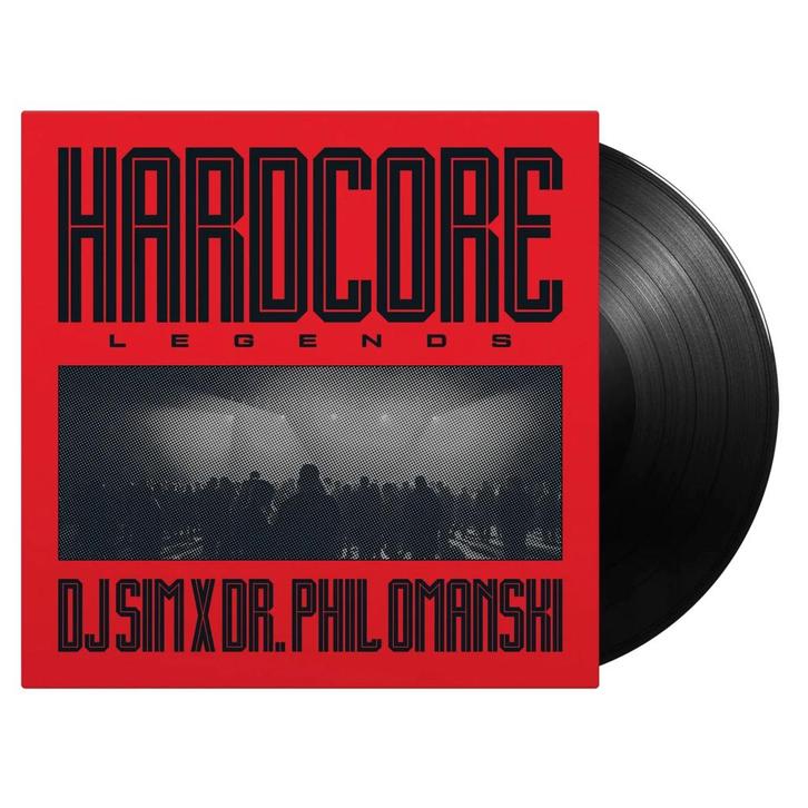 DJ SIM - Hardcore Legends, Cd's en Dvd's, Vinyl | Dance en House, Nieuw in verpakking, 12 inch