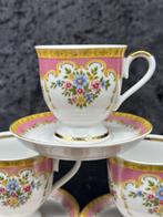 Winterling Röslau Bavaria – Blumen-Dekor und Goldrand - Kop, Antiek en Kunst