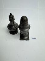 Salière et poivrière (2) - Étain - Tinnen strooierstel