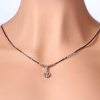 Halsketting - 18 karaat Witgoud - 1.25ct. tw. Diamant, Nieuw