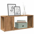 vidaXL Tv-meubel 80x24x32cm bewerkt hout artisanaal, Verzenden, Nieuw
