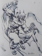 Alberto Ponticelli - 1 Original drawing - Batman - Vampire -, Boeken, Stripverhalen, Nieuw