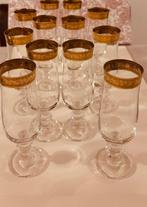 Ludwig Moser und Söhne - Drinkservies (12) - 24 kt goud -