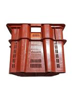 Nest-/stapelbak 800x600x440 mm Geperforeerd Rood Gebruikt, Doe-het-zelf en Bouw, Ophalen of Verzenden, Nieuw