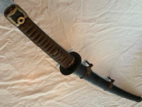 Koshirae de la marine japonaise rare pour épée Katana des, Verzamelen, Militaria | Tweede Wereldoorlog