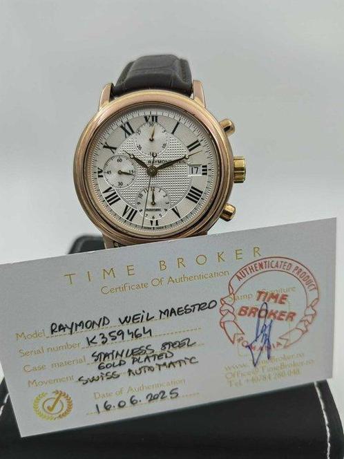 Raymond Weil - Maestro Chronograph - Zonder Minimumprijs -, Handtassen en Accessoires, Horloges | Heren