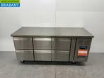 Établi réfrigéré Polar en acier inoxydable 6 tiroirs 179,5, Verzenden, Nieuw in verpakking