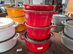 Diverse gietijzeren braadpannen (3x) STAUB LA..., Ophalen, Nieuw