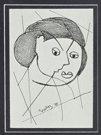 Siep Van Den Berg (1913-1998) - Portet van een vrouw
