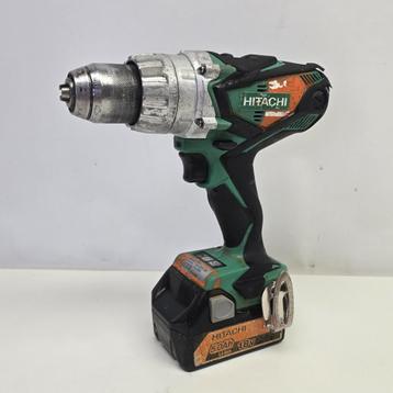 Hitachi Schroefmachine DS18DSDL Incl. Accu | Gebruikt, Ophalen of Verzenden
